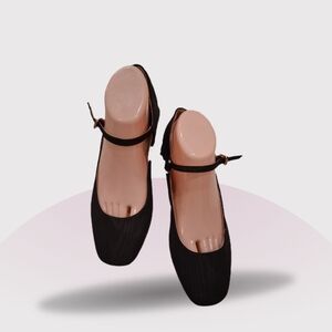 ASOS Black Mary Jane Flats